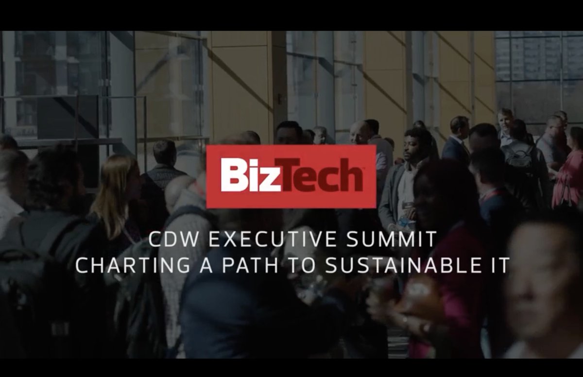 BizTechMagazine's tweet photo. One key to a successful #sustainability program is collaborating with partners, customers and even competitors, "because we're all on this journey together," says Suzette Carty of @CDWCorp. #CDWSummIT https://t.co/9bAqUwA6Y9 https://t.co/wmCKePZ9EO
