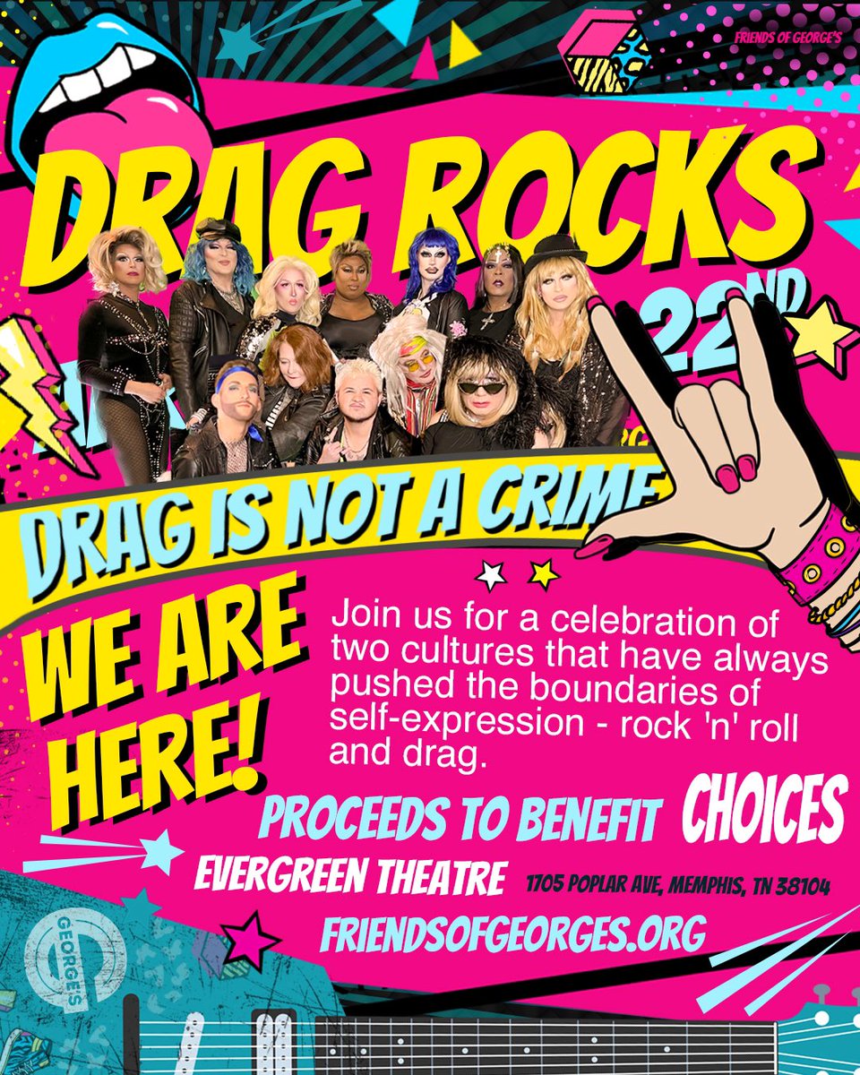 GeorgesShowtime's tweet photo. 🌟Here's to nights filled with laughter, Love, and fabulousness‼️ 🥂💋 DRAG IS AN ART FORM, a celebration of self-expression, and it's NOT A CRIME! 🎭🌈 Let's unite and continue making unforgettable memories as we fight for our rights! ✊🏼💖 

#DragIsNotACrime #UnitedWeStand https://t.co/HayEixxF5l