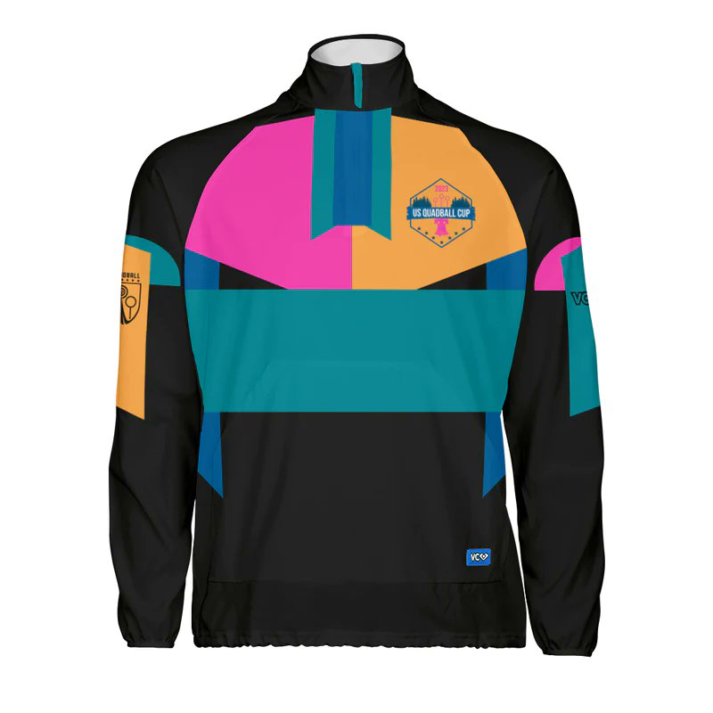vcquadball's tweet photo. Official 2023 US Quadball Cup Merchandise is here! 
Trading cards, jerseys, long sleeves, hoodies and windbreakers are available now. https://t.co/FwsUQKuwCc