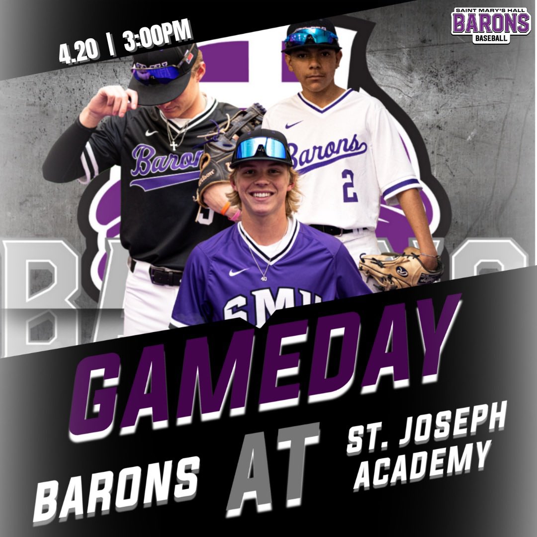 BSB: Barons take to the road for another critical District 4-5A matchup. 
🛡️🆙#TheHall