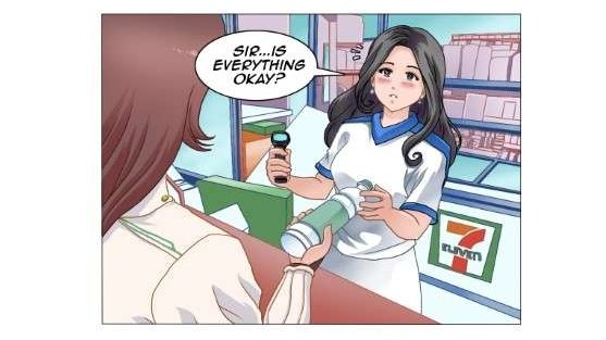 AmbrGlw's tweet photo. Club Amber #7: One gets used to it... eventually
#VTuber #4koma #ClubAmber https://t.co/h4sBNEr9XK