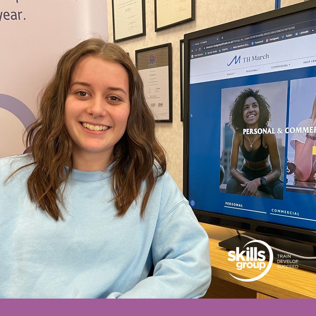 🔦Learner Spotlight 🔦

Introducing Louise, Customer Service apprentice at <a href="/THMarchUK/">TH March - Insurance Since 1887</a> ✨

She knew an Apprenticeship with Skills Group felt like the perfect opportunity to do a job she enjoyed, whilst learning and earning.
 
Read more about her journey on our website ➡️