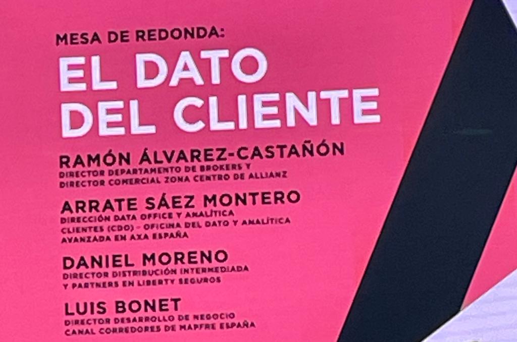 Gracias a <a href="/AUNNAsociacion/">AUNNA Asociación</a> por la invitación a AUNNA Espacio 2023. Arrate Sáez, CDO en AXA España participando en la mesa redonda de la Gestión del dato. Confianza, transparencia y apuesta por los corredores como eje de la relación en los datos de SUS clientes. <a href="/AXASegurosEs/">AXA España</a>