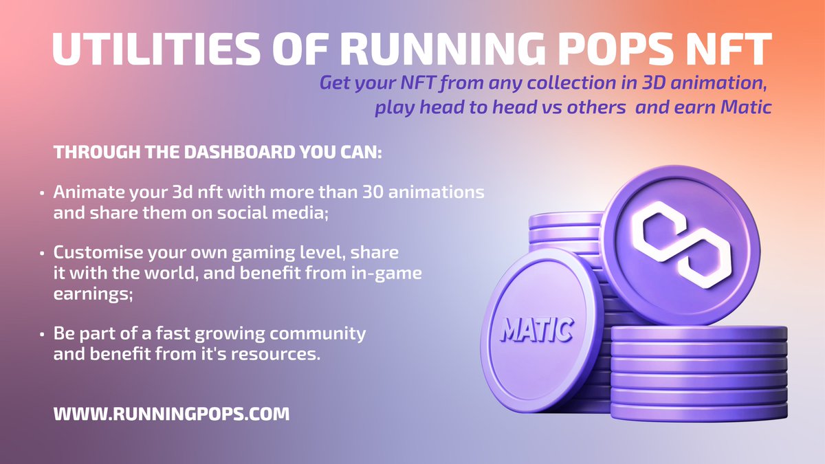 Direct Utilities Utilities Utilities🔥
Pre-Sale 21 April 2023

runningpops.com

@PolygonGaming <a href="/onPolygon_/">onPolygon</a>