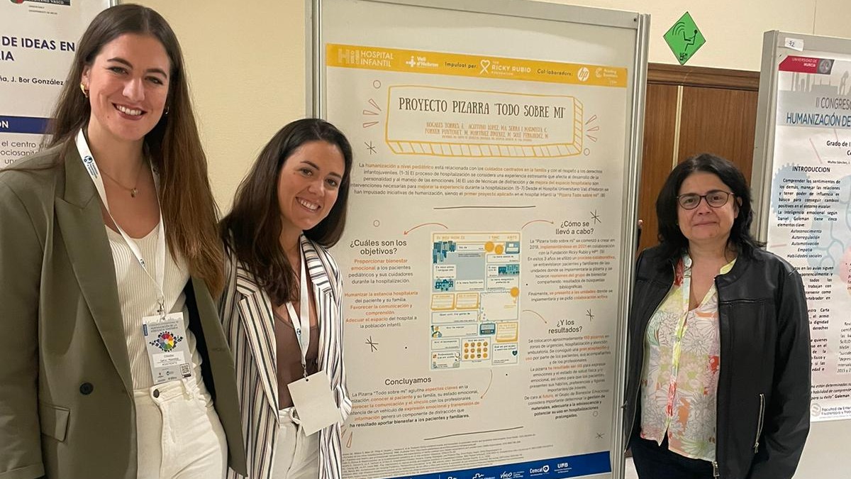 vallhebron's tweet photo. Professionals de #VallHebron participen aquests dies en el II Congreso Internacional de Humanización de la Asistencia Sanitaria amb la seva presentació de pòsters sobre diferents projectes que s'han posat en marxa per humanitzar l'estada dels pacients. #2CIHAS https://t.co/ENRnHQS6SS