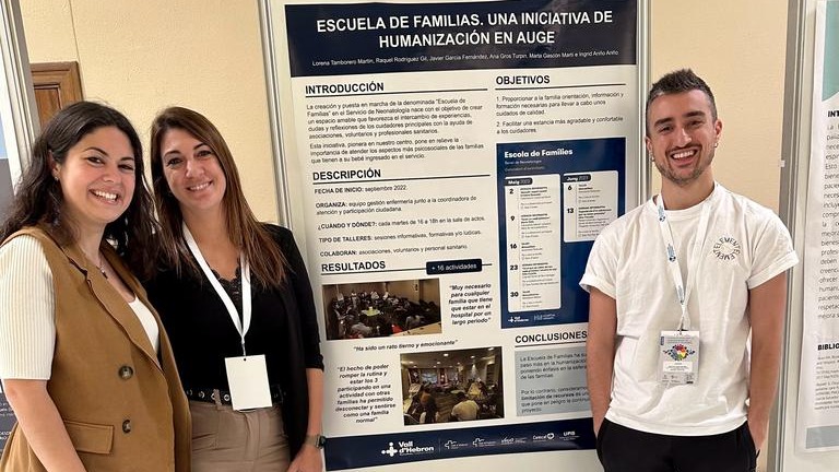 vallhebron's tweet photo. Professionals de #VallHebron participen aquests dies en el II Congreso Internacional de Humanización de la Asistencia Sanitaria amb la seva presentació de pòsters sobre diferents projectes que s'han posat en marxa per humanitzar l'estada dels pacients. #2CIHAS https://t.co/ENRnHQS6SS