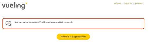 Alors quand #vueling annule ton vol, que le site plante quand tu veux choisir un autre vol ... et que le seul service client que tu as est un message pré-enregistré qui te dit d'aller sur le site web 😭
Sérieux ... Personne ? pas un seul numéro de téléphone ?
