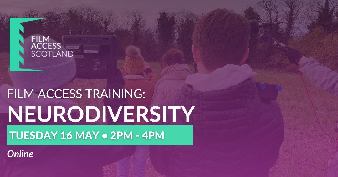 On Tuesday 16 May, we have another event in our Film Access Training series, this time covering the topic of Neurodiversity. This online training will focus on neurodiversity awareness and how it can inform practice. 

👉Find out more: filmaccess.scot/programme/film…