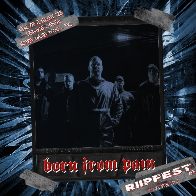 RiipFest's tweet photo. ⭐️⭐️ @BornFromPain ⭐️⭐️
Metal Hardcore barons / 🇳🇱
📌#riipfest VII
📢🔜#oesia #🇫🇷 // ven.07 Juillet 2023
#riipfest2023 #musicfestival #bornfrompain https://t.co/vxioZu5FH1