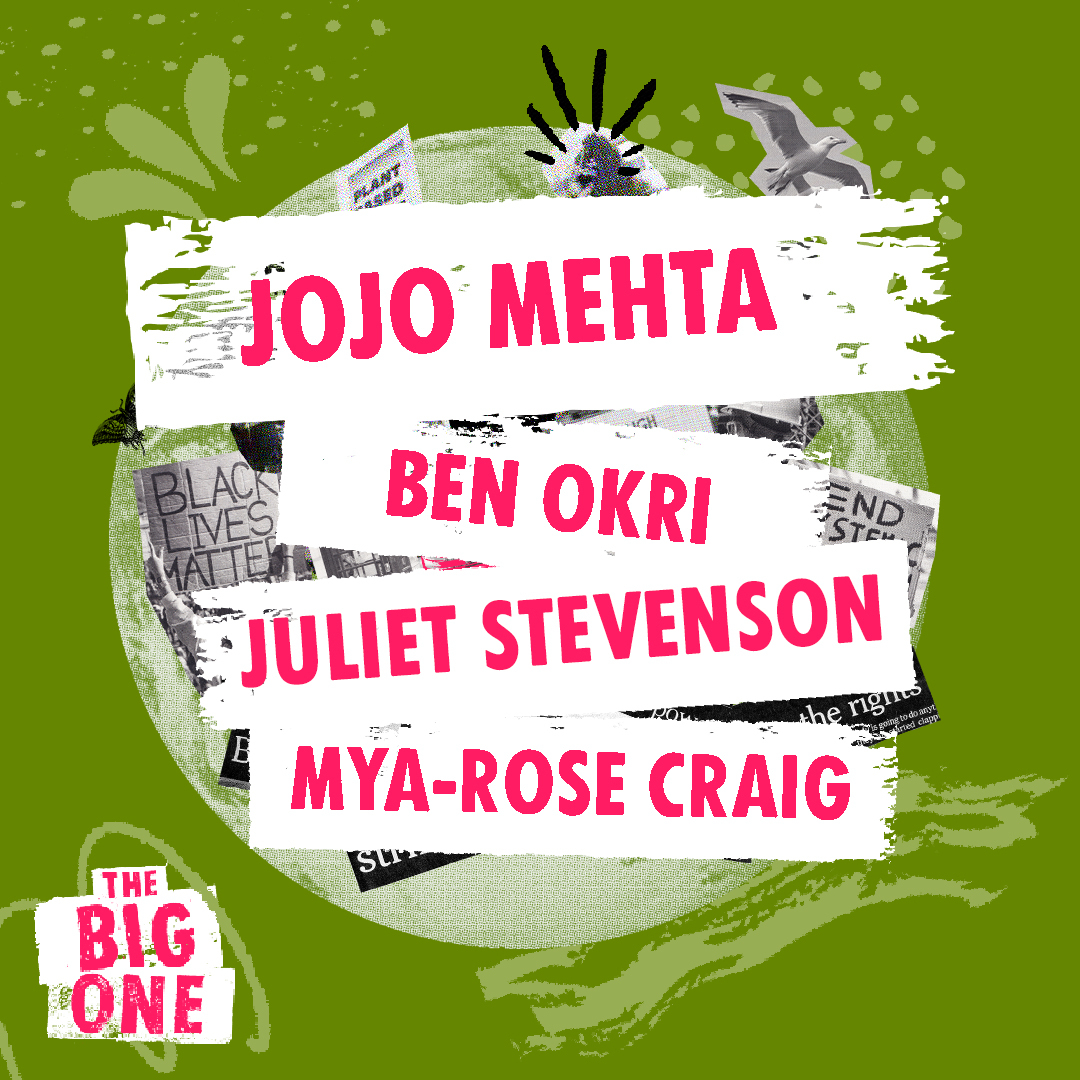 XRebellionUK's tweet photo. WHO'S COMING ?

Recognise these name? These people will be at #TheBigOne demanding change and calling for Climate and Social Justice.

Check out the full lineup: https://t.co/26HaRLprTL

For stage locations: https://t.co/JMQ4l4FwWT https://t.co/WB6GqJIcSi