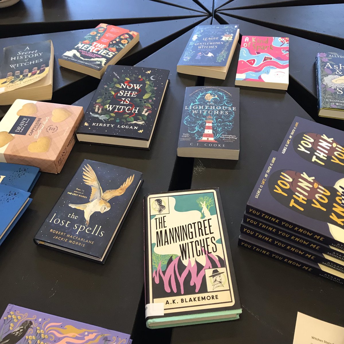 GGallerina's tweet photo. A magical afternoon representing @CILIPScotland at one of @WendyKirkGWL @womenslibrary’s legendary Story Cafes: a Scotland’s Witches special ✨ Charmed by fabulous feminist readings from work by @Jenni_Fagan, @kirstylogan, @atarbuck (and a special mention for @witchesofscotl1) https://t.co/767T7sXANh
