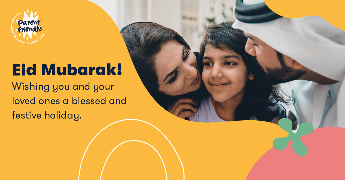 pfl_uae's tweet photo. Eid Mubarak!

Wishing you and your loved ones a blessed and festive holiday.

#parentfriendlylabel #parentfriendlyworkplaces #futureofwork #workplaceculture #worklifebalance #employeewellbeing #flexibleworking #innovation #remoteworking https://t.co/SVEvnQtM36
