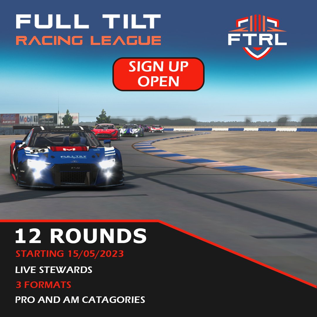 Full Tilt Racing League tweet media