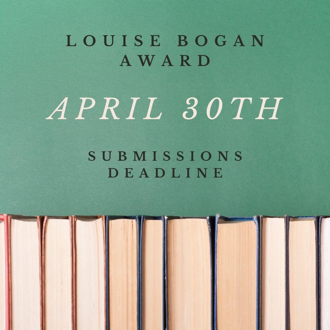 April 30 is only 10 days away! Submit your manuscript to the Louise Bogan award, judged by Kimberly Blaeser. For more information, click here: triohousepress.org/contests.html
#poets #PoetryMonth #poetrycommunity