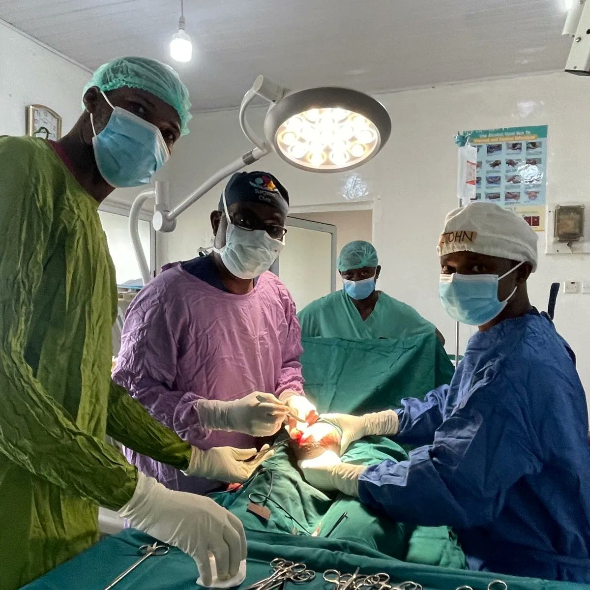 eurohernias's tweet photo. ✨ #HerniaFriends leaded by Chris Oppong at Bole Hospital in Ghana 🇬🇭 for #OperationHernia - voluntary medical mission to treat #InguinalHernia patients.
#HerniaSurgery #HerniaHelp #HerniaFamily https://t.co/sdV6RNNkiR