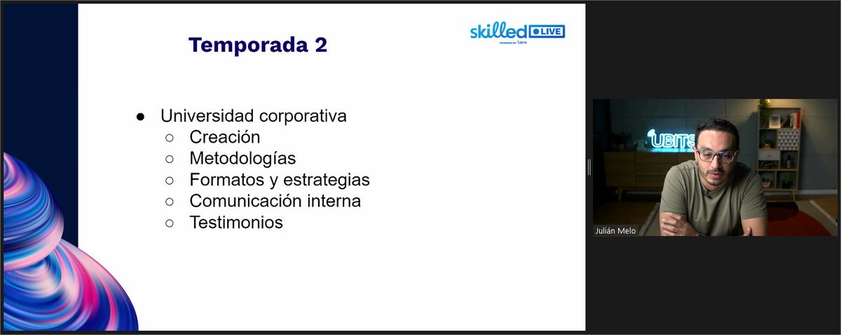 Iniciamos nuestra Temporada 2 de #SkillEDLive. Inscríbete gratis aquí: hubs.la/Q01MfGKJ0 
El tema de esta temporada es la #UniversidadCorporativa