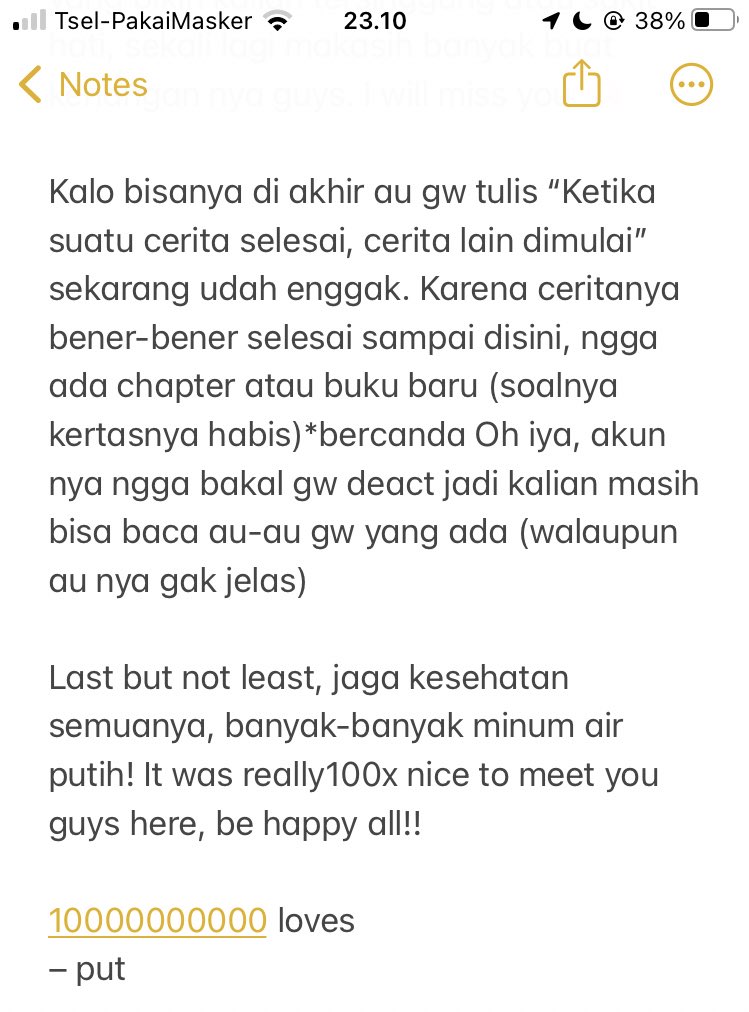 MyYounivers's tweet photo. Pamit ya 🙏🏻 https://t.co/kmNYce9bUw