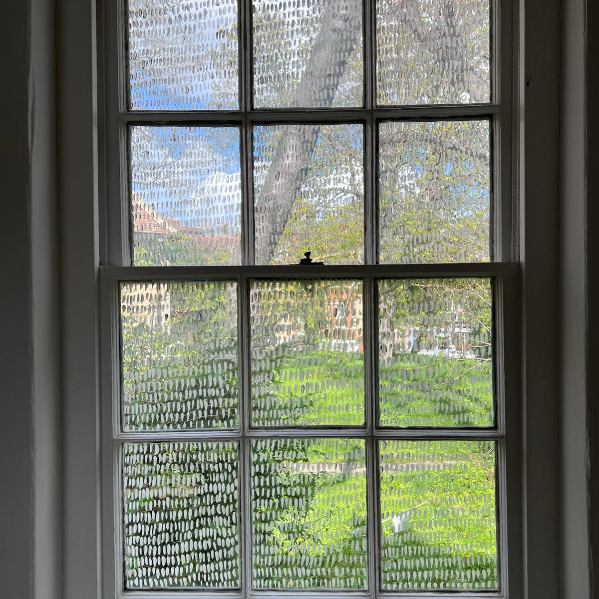 alisonlrees's tweet photo. Windows as paintings. 

A walk last week: visited @kettlesyard with my appreciative friend @west_adrift. https://t.co/t8w66e85cW