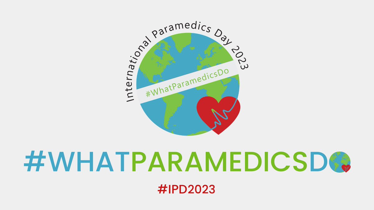 We’re so excited to announce the theme for #IPD2023...
  
🌟 #WhatParamedicsDo 🌟  

This theme has been chosen to showcase the diversity of roles and settings that #paramedics work in so that we can improve awareness and understanding of the profession.

internationalparamedicsday.com