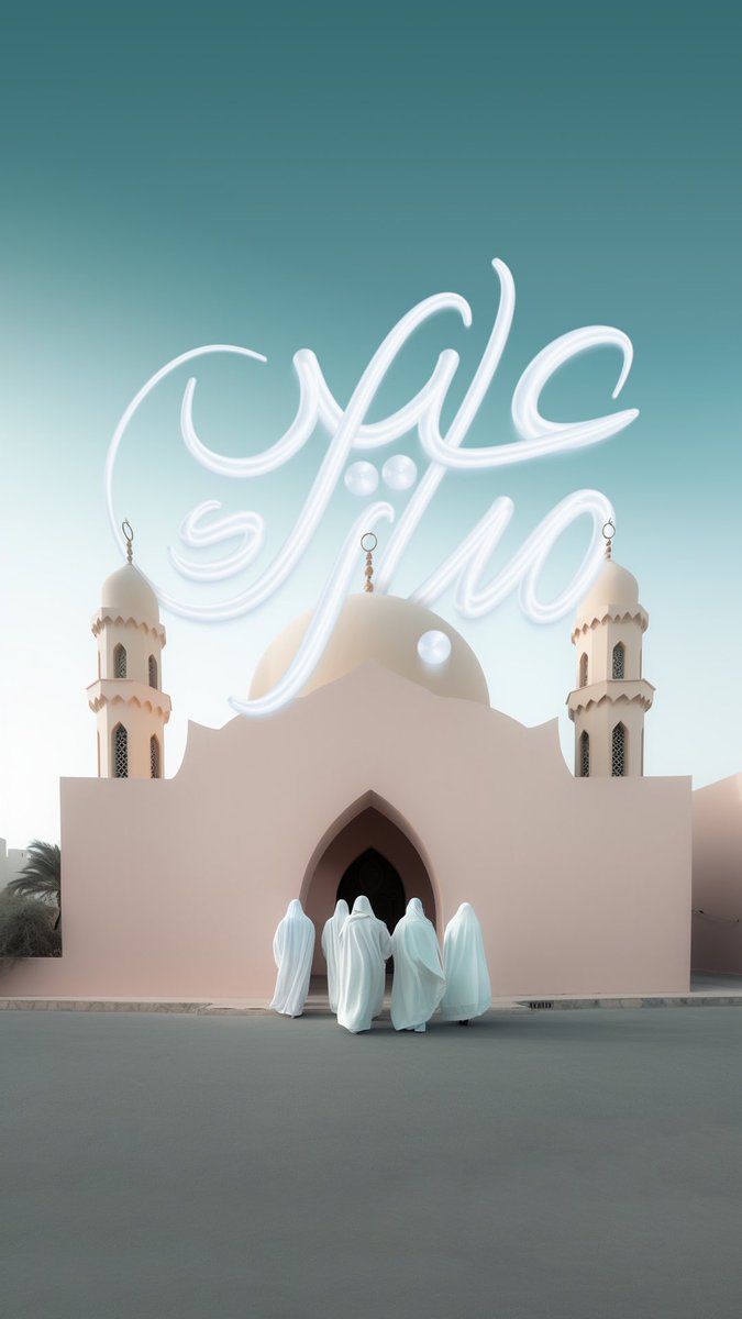 illmco's tweet photo. Eid Mubarak to you and yours 🤲🏽

______
Design: ILLM x Utopic Arabia https://t.co/TRYDhayYTn