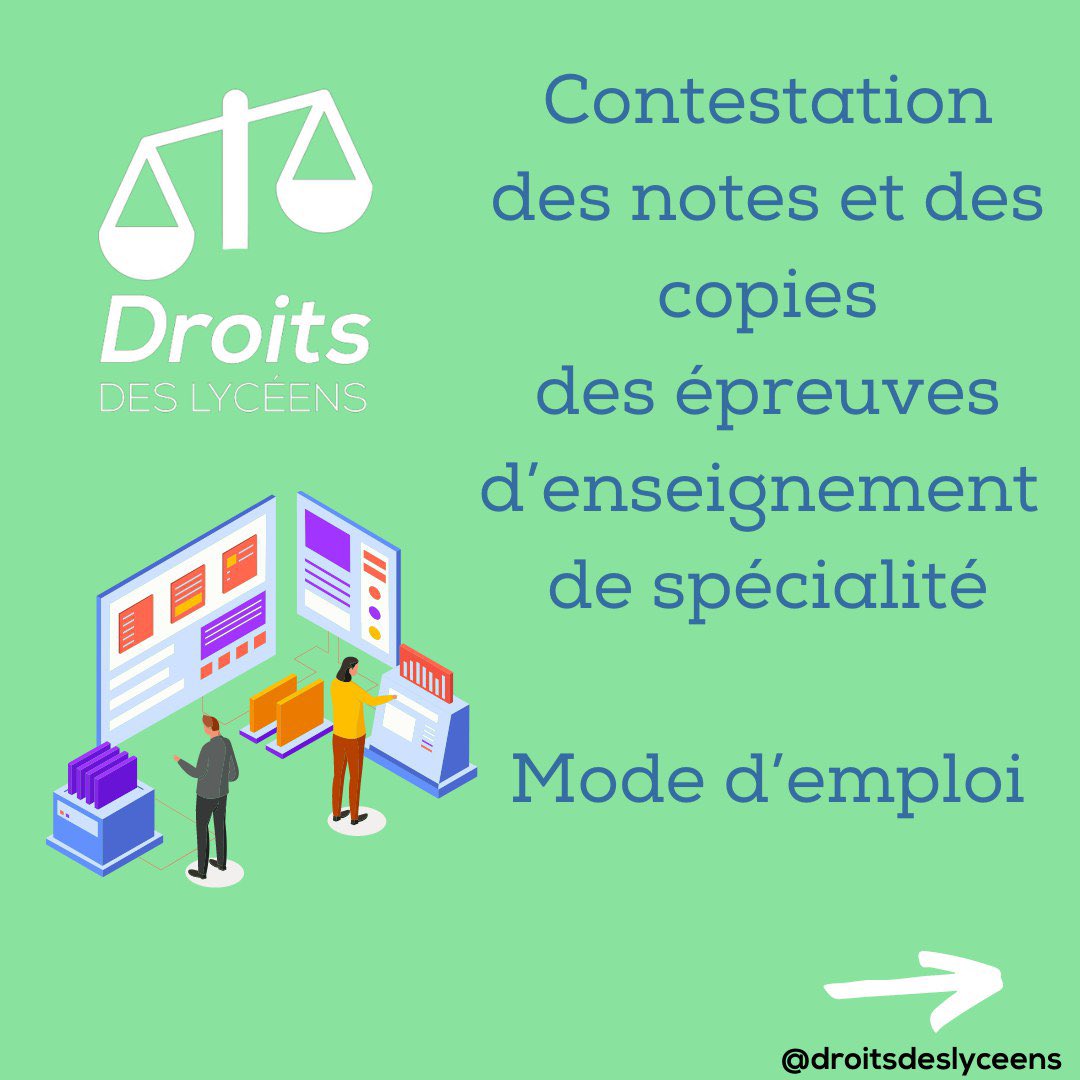 Droits des lycéens tweet media