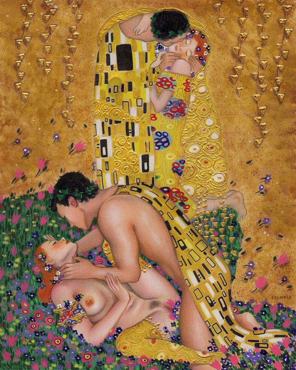 natkitkats's tweet photo. ‘The Kiss Continued’ Prints now available for a limited time only! ✨ Link in bio✨ https://t.co/1uwm1c7AWs