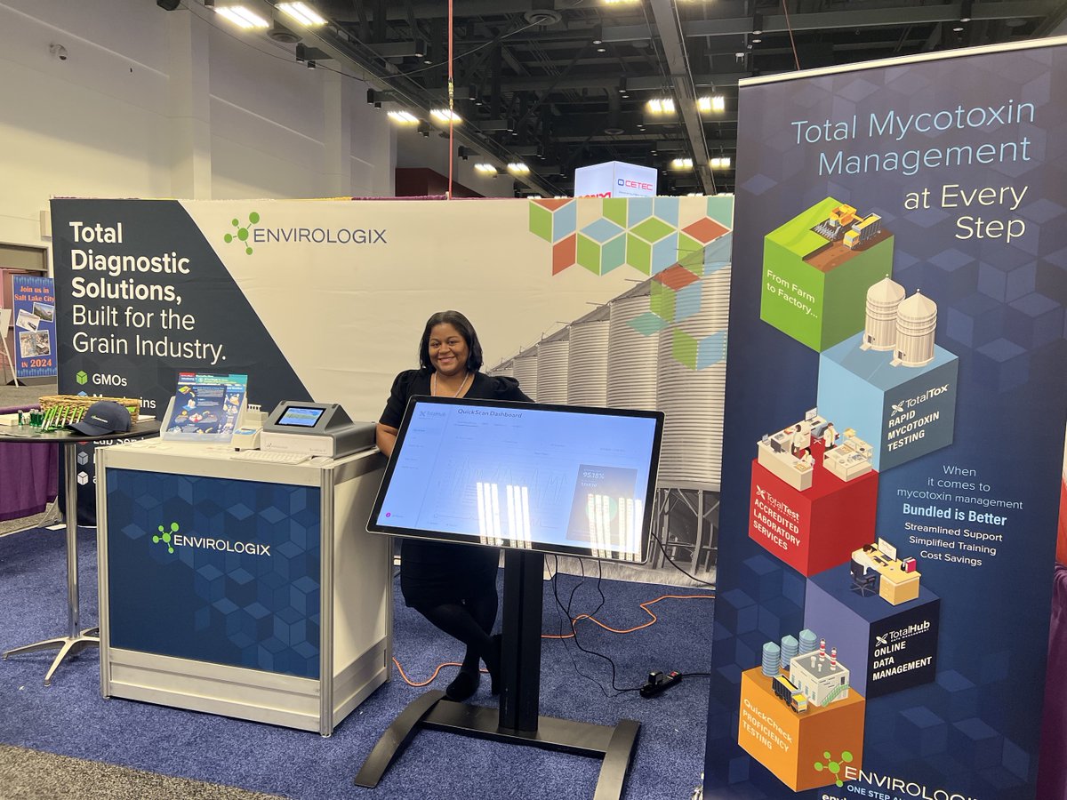 Today is the final day of the expo at this year's IAOM conference in Minneapolis. Stop by booth 107 and say hello to our amazing EnviroLogix team!