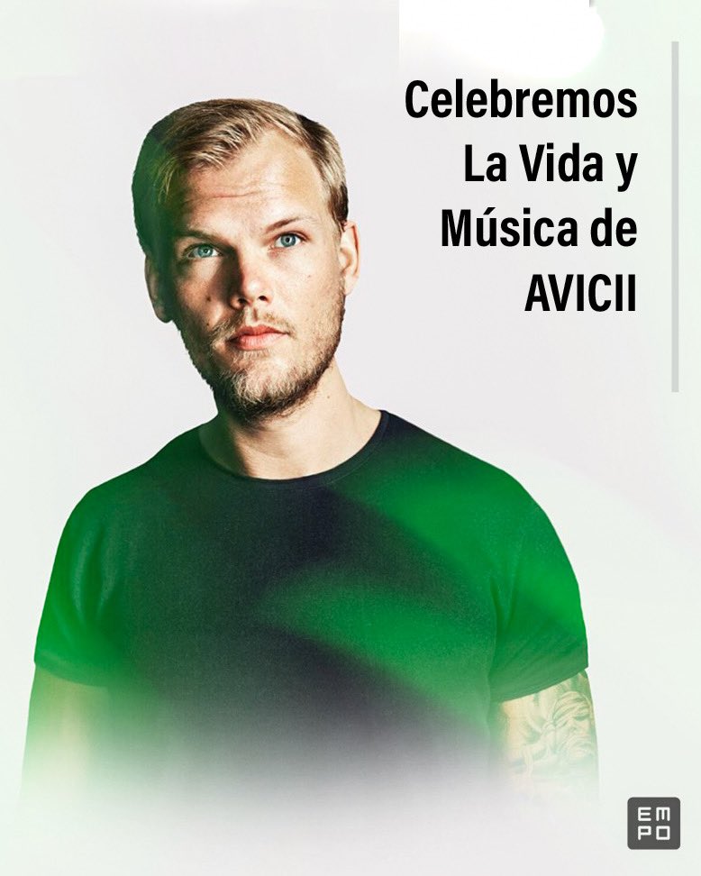 EMPOTV's tweet photo. Tu legado musical estará por siempre en nuestros corazones 💔😔 @Avicii 🙏🏻❤️

https://t.co/87uMRmdH1j https://t.co/TYS5YLpFjw