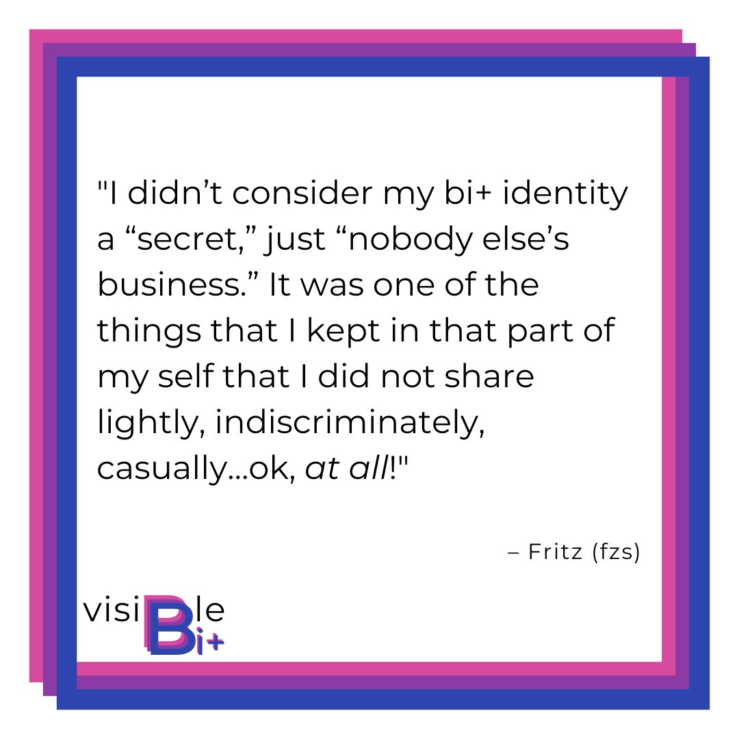 visiblebiplus's tweet photo. From Fritz on Visible Bi+: https://t.co/l7dp7gHdcC
#BisexualMentalHealth #MentalHealthAwareness #MentalHealthMatters https://t.co/slK4vOs3f2