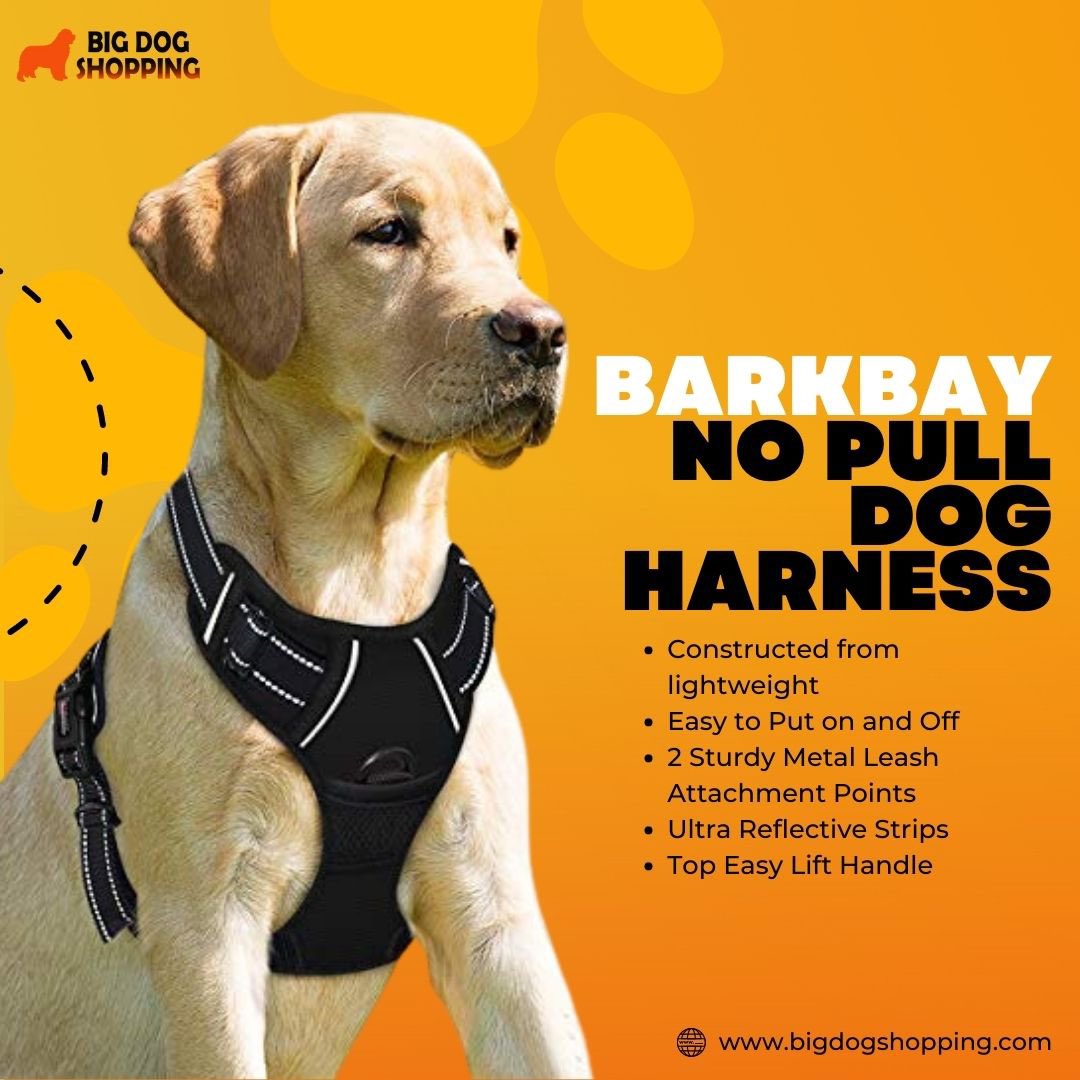 BigDogShopping's tweet photo. Say goodbye to pulling and discomfort with this no-pull dog harness 🙅‍♂️🐾

✨ Constructed from lightweight
✨ Easy to Put on and Off 
✨ 2 Sturdy Metal Leash Attachment Points
✨ Ultra Reflective Strips
✨ Top Easy Lift Handle

👉🏻 Order it now!

🌐 https://t.co/H1yDGFtxC1 https://t.co/n3IztT8Xhm