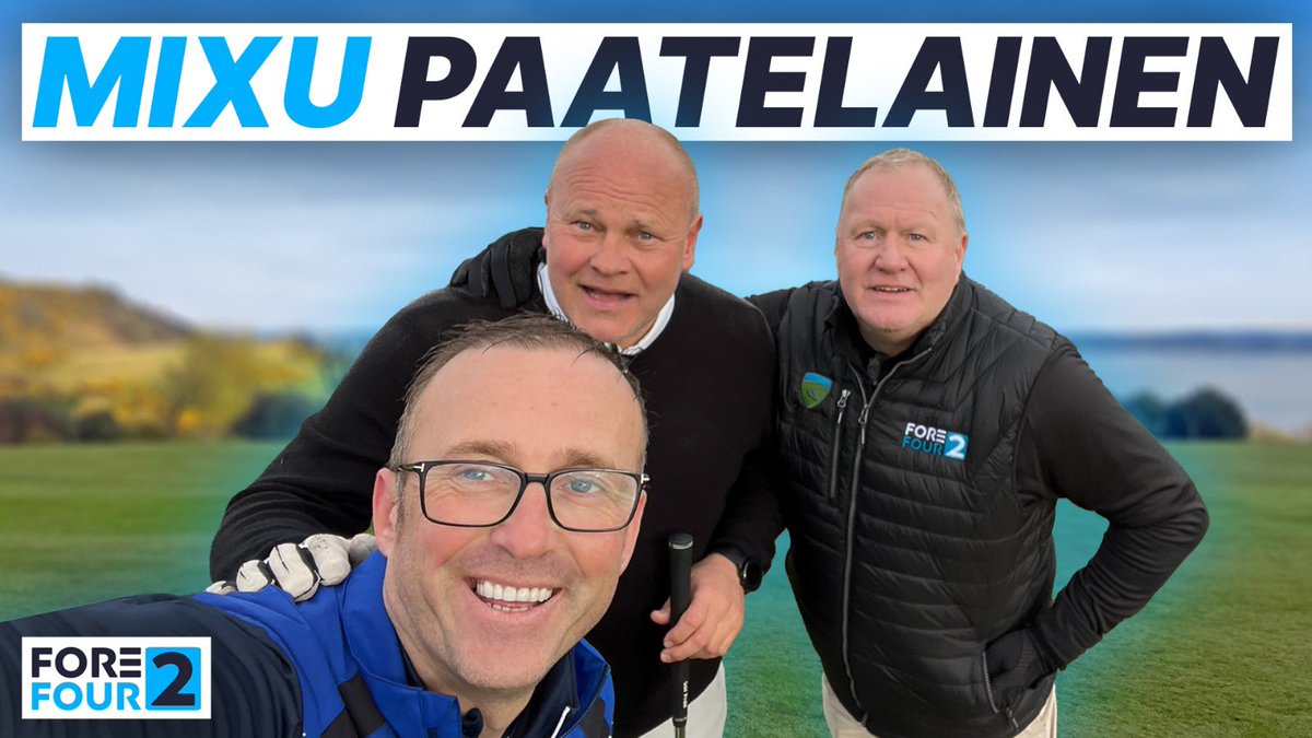 ForeFour2's tweet photo. GOLF WITH THE STARS | MIXU PAATELAINEN ⚽️ ⛳️ 
https://t.co/hXJeLNOmzP https://t.co/HehfgjeEzM