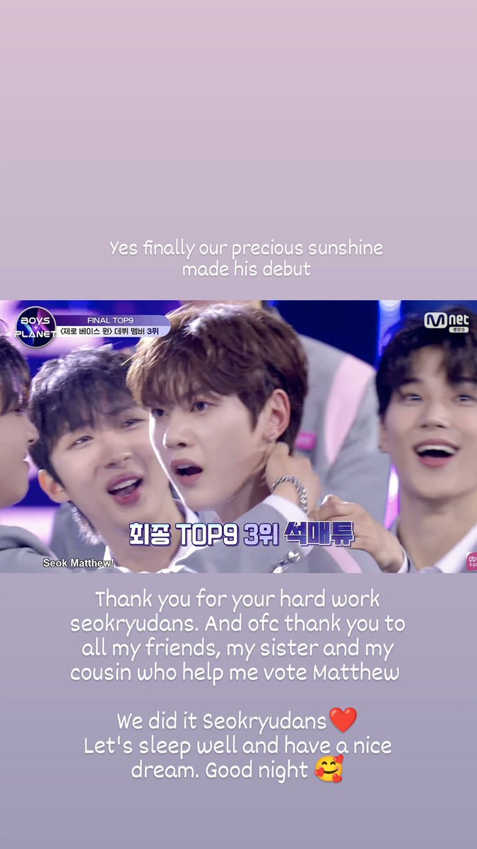 dearmattchu's tweet photo. Rank 3rd
#SEOKMATTHEW 🥰
Thank You ��

#zerobaseone
#boysplanet https://t.co/a0NAtGcb1D
