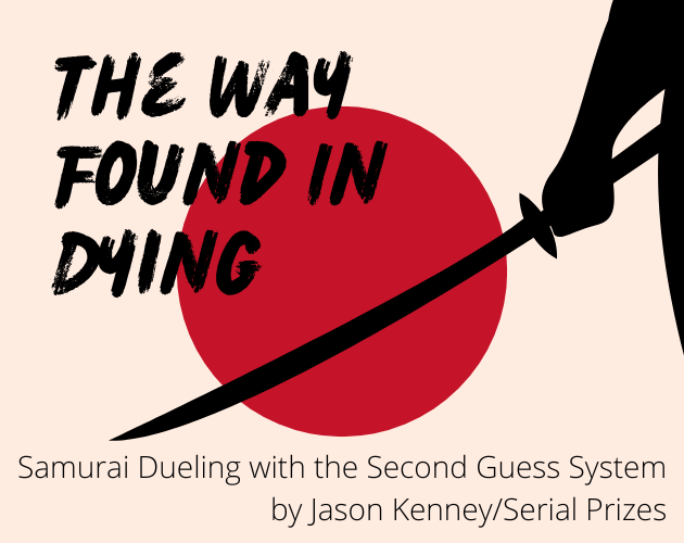 writingjay's tweet photo. The Way Found In Dying

Another solo journaling game based on the Second Guess System! 

To play you will need something to record journal entries such as paper and pen as well as a d20 and a d6.

https://t.co/1F2RamBPWb

@the_gamenomicon @itchio #solorpg #ttrpg #itchio https://t.co/aRIHmQoVAS