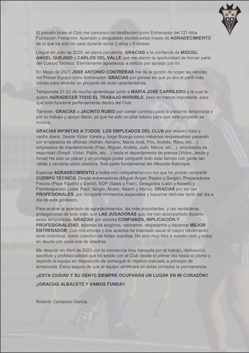¡Me habéis hecho muy feliz! 
Gracias ALBACETE y Gracias <a href="/FundaAlbaFem/">CD ALBA FUNDACIÓN FEMENINO</a> 🦇🤍