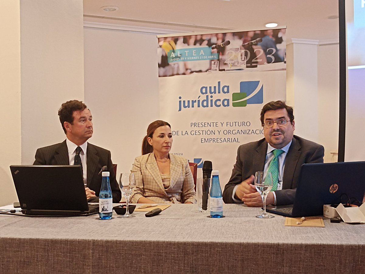 fundacionfifed's tweet photo. Inauguradas las I Jornadas de Altea: "Presente y futuro de la gestión y organización empresarial", hablamos de préstamos #ICO y gestión de la #marca en la red, con el magistrado Leandro Blanco García-Lomas y la coCEO de @padimateam, @evatoledo15 
#IJornadasAltea2023 #Altea2023 https://t.co/OuLFg5jQjL
