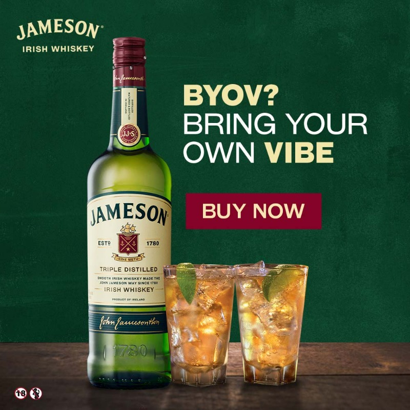 JamesonNGR's tweet photo. Bring your own vibe.