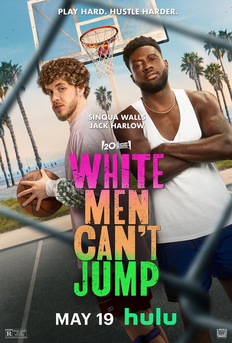 #WhiteMenCantJump, starring <a href="/SinquaWalls/">Sinqua Walls</a> and @JackHarlow, streaming May 19.