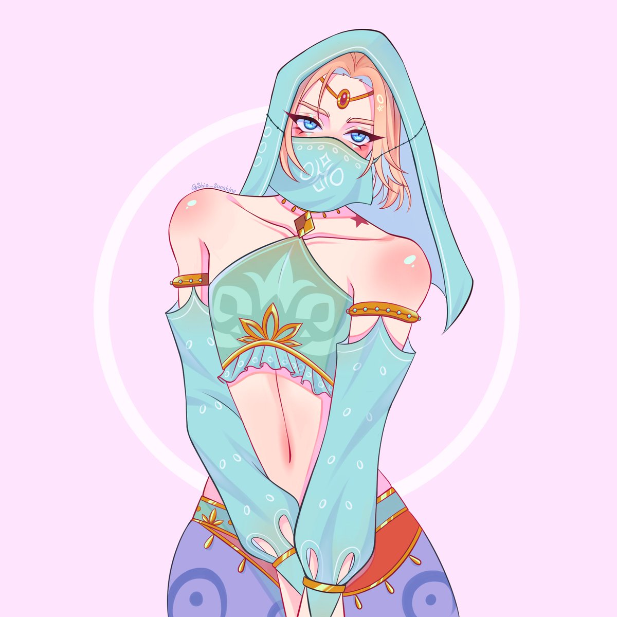 _ShioKey_'s tweet photo. Gerudo Johnny. 💫

.
#johnnyjoestar #sbr #BOTW https://t.co/hpUWRh4MTZ
