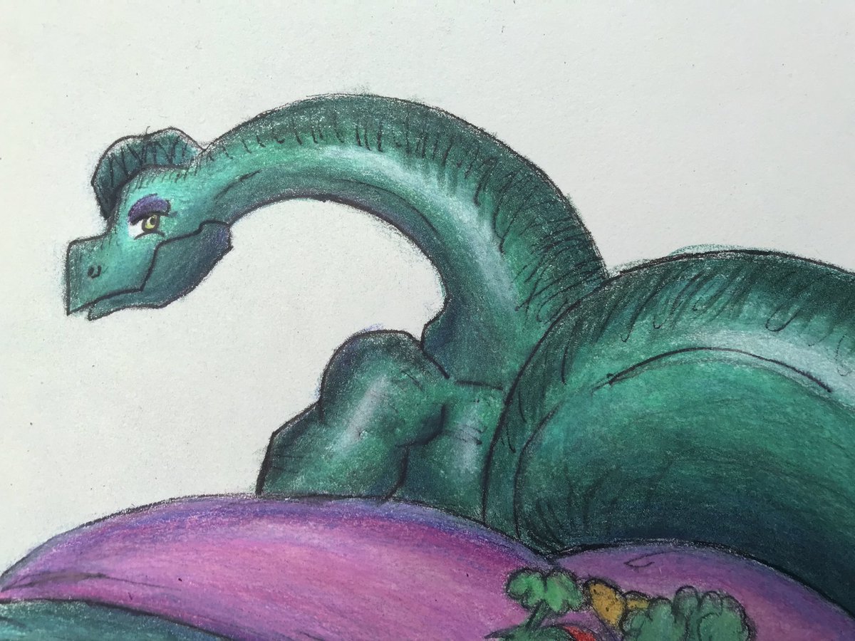 ArtsMayito's tweet photo. Una dinobichota.
#Draw #TraditionalArt #Dinoarte https://t.co/EJTCEhVqHc