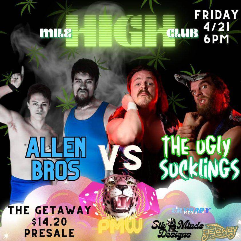 ImRobKilljoy's tweet photo. 6 shows this weekend! @apwchester to #MileHighClub to @FayettevilleCC to #NAWA to #NLPW to #GroundZeroWrestling! Chester to Asheville to Fayetteville to Lenoir to Fayetteville to Charlotte! Can't take my miles! #Workhorsemen #OverByOsmosis #DontForgetToLoveWrestling https://t.co/FsrgGFoFV6