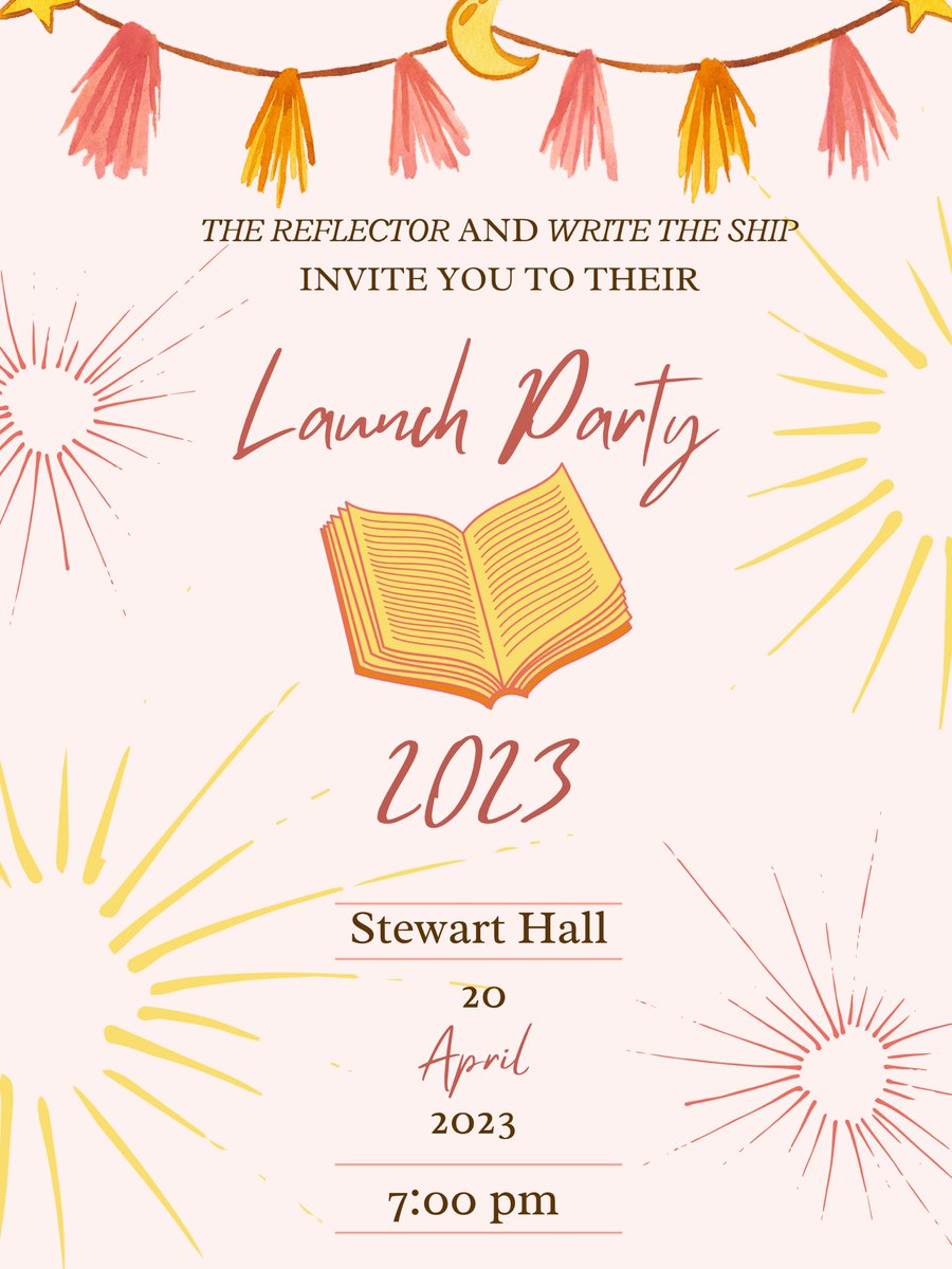 Tonight!! Join us as we celebrate the launch of Write the Ship, The Reflector, and Spawning Pool.