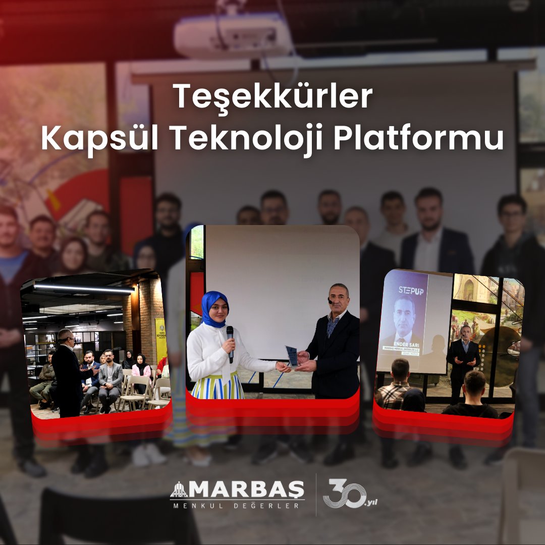 Genel Müdürümüz <a href="/EnderSar8/">Ender Sarı</a> , Konya <a href="/kapsulteknoloji/">Kapsül Teknoloji Platformu</a> Platformu Konuğu Olarak Kariyer Planlama ve Borsa İstanbul Hakkında Konuşmasıyla Katılım Sağladı. Bizleri Ağırlayan Kapsül Teknoloji Platformuna Teşekkür Ederiz!

#marbasla #herzamanyanında