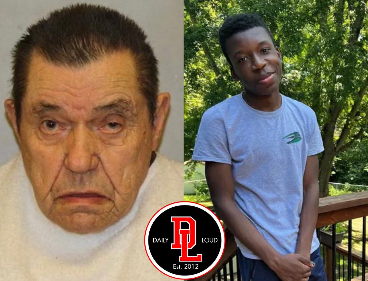 DailyLoud's tweet photo. The white gunman who shot and nearly killed 16-year-old Black youth Ralph Yarl for accidentally ringing his doorbell in Kansas… is a Trump supporter who has been radicalized by racist conservative views in recent years according to grandson. https://t.co/VUSqwY1pMz