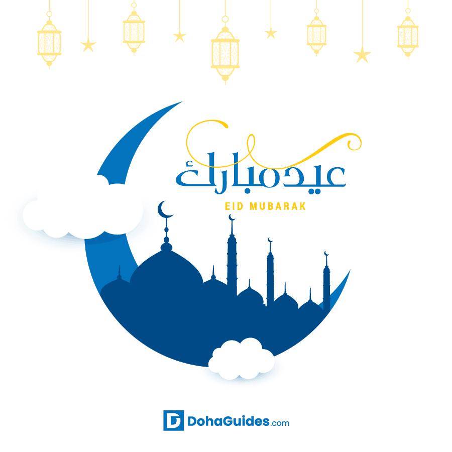 dohaguides's tweet photo. Eid Mubarak! https://t.co/9ti8wXwqOz
