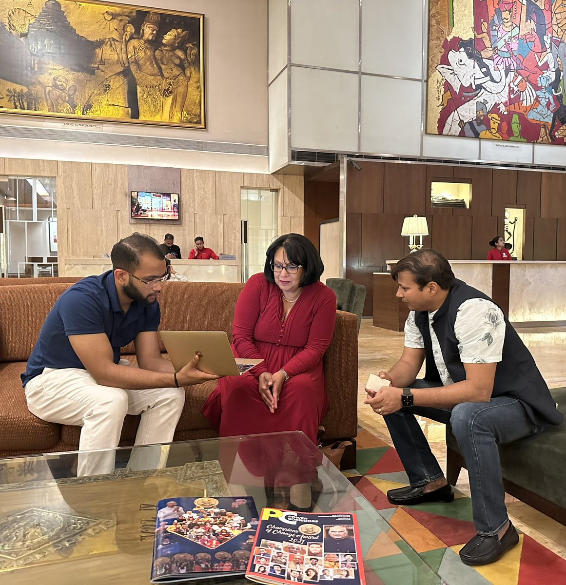 Meeting with Hon. @Baroness_Verma, 
The House of Lords, UK Parliament.
Chairperson- UN Women, UK 
Chancellor- Roehampton, London 
Former minister for international development & Climate Change
@Nandan_Jha4