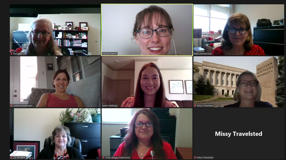 Congratulations to Bailey E. Mattingly who virtually completed her Doctor of Nursing Practice (DNP) project presentation, Nurse Practitioner Knowledge of Alzheimer’s Disease in Adults with Down Syndrome.
<a href="/CHHS_WKU/">chhs_wku</a> <a href="/WKUGradSchool/">WKU Graduate Studies</a> <a href="/wku/">Western Kentucky University</a>