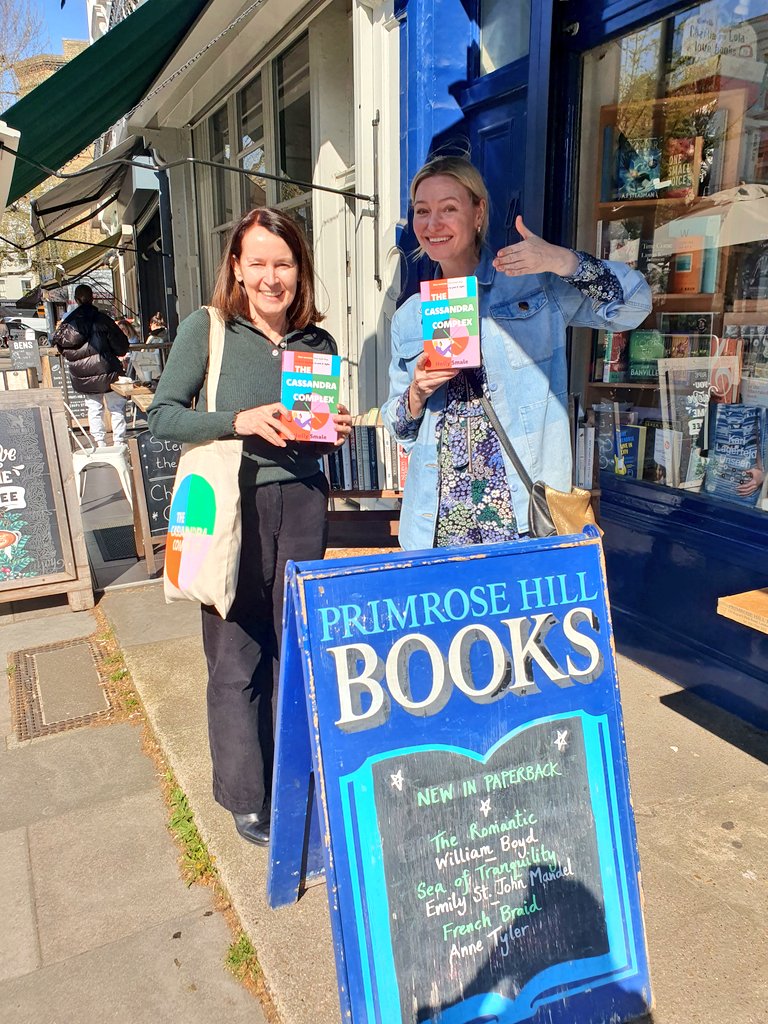 Century Publishing (@centurybooksuk) on Twitter photo The sun came out to shine on #TheCassandraComplex and @HolSmale at <a href="/PHBookshop/">Primrose Hill Books</a> this afternoon for our bookshop tour.
Thank you Jessica for having us! The sun came out to shine on #TheCassandraComplex and @HolSmale at <a href="/PHBookshop/">Primrose Hill Books</a> this afternoon for our bookshop tour.
Thank you Jessica for having us!