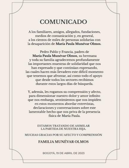 dicaduran's tweet photo. La muerte de María Paula Munévar nos conmovió como ciudad, algo que poco pasa en Bogotá. Pero, por favor, tengan en cuenta algunas cosas antes de seguir hablando del tema, sobre todo los y las periodistas. https://t.co/0i8eBHLtwO