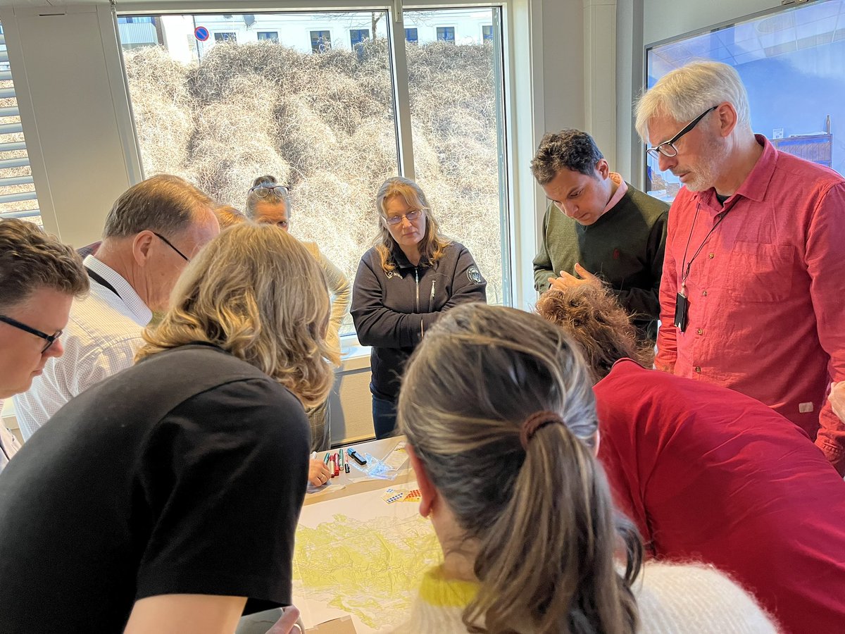 Spennende å få være med på diskusjoner om naturbaserte løsninger med #SABICAS prosjektet. Mange interessante innlegg og positivt tverrfaglig team! @NIBIO_no <a href="/NIVAforskning/">NIVA</a> <a href="/NINAforskning/">NINA naturforskning</a>