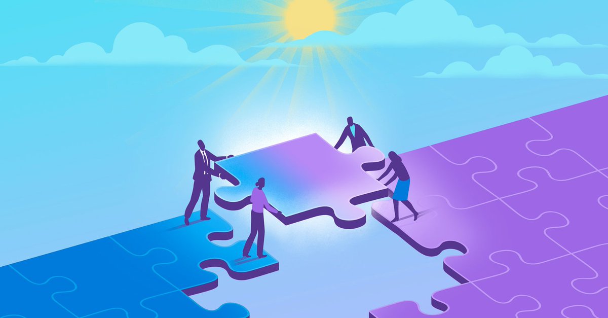 Microsoft's tweet photo. Clear communication + goal setting = improved employee engagement. 

Our latest Work Trends Index Special Report reveals the benefits of an energized workforce and how organizations can better engage employees: https://t.co/d1QfshFQBI
